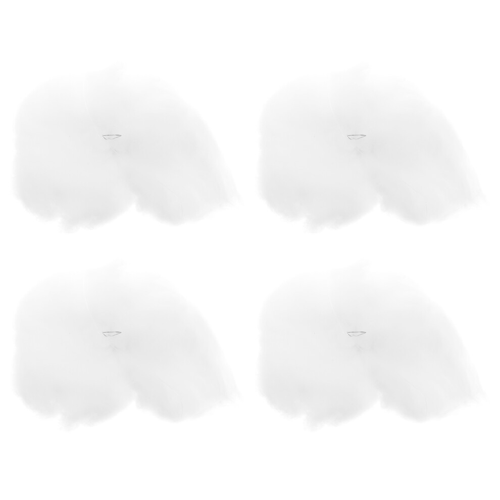 Artibetter 12 Pcs Cloud Star Hanging Ornament For Kids Room Wedding Party White