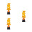 3Pcs 26Cm Hat Trophy For Kids Award Cup 7