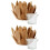 Flower Petal Shaped Candlestick Holder For Tea Light Candles 5