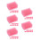 50 Pcs Halloween Face Makeup Sponge For Scar Wound Special Effects 8