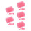 50 Pcs Halloween Face Makeup Sponge For Scar Wound Special Effects 7