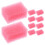 50 Pcs Halloween Face Makeup Sponge For Scar Wound Special Effects 2