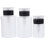 3Pcs Refillable Nail Polish Remover Pump Dispensers Storage Bottles 7