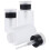 3Pcs Refillable Nail Polish Remover Pump Dispensers Storage Bottles 11