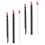 6Pcs Nail Polish Pens One End Dead Skin Remove Practical Repair 6