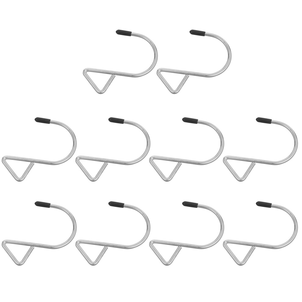 30 Pcs Triangle Hooks For Bags Suitcases Hanging Metal Hanger Silver-image-OPC-PKXQC8N-NEW