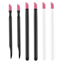 6Pcs Nail Polish Pens One End Dead Skin Remove Practical Repair