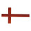 4Pcs Wooden Wall Cross Hanging Religious Decor 2