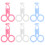 18 Pcs Portable Tweezers And Remover Clips Tool 3