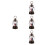 4Pcs Christmas Snow Globes Lanterns Table Decor Battery Or Usb Powered 6