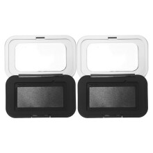 6Stk Vielseitige Magnetische Make-Up Palette Schwarz Für Unterwegs