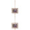 2Pcs Unfinished Wooden Picture Frame For Tiny House Decor Square 7
