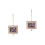 2Pcs Unfinished Wooden Picture Frame For Tiny House Decor Square 6