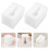 80 Pcs Foam Lining Bottle Pump Covers Pearl Cotton Soft Cushion Blocks 11
