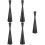 5Pcs Taper Candle Holder Tea Light Iron Candlestick Ornament L 6