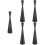 5Pcs Taper Candle Holder Tea Light Iron Candlestick Ornament L 7