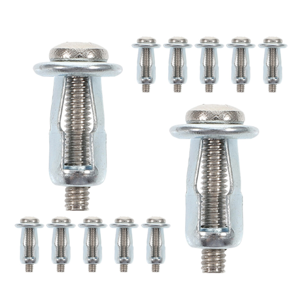 75 Pcs Hollow Door Anchor Screws Metal Expansion Bolt For Drywall 033394998677