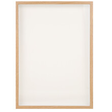 2Pcs Wooden Desktop Photo Frame Simple Wood Picture Holder