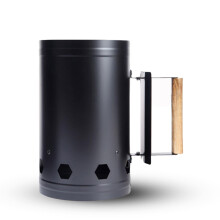 Chimney Charcoal Starter Stainless Steel 27.5x25.5 cm Barbecue Chimney Starter for Outdoor Cooking