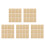 250 Sheets Retro Lined Kraft Letter Paper For Writing Handwriting B5 4