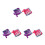 6 Boxes Soap Rose Bouquet Gift Flower Decorative Present 11