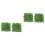 4 Pcs Plastic Aquatic Grass Micro Landscape Aquarium Decor Green 5