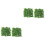 4 Pcs Plastic Aquatic Grass Micro Landscape Aquarium Decor Green 4