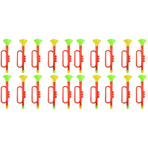 20 Pcs Kids Plastic Trumpet Toy Noise Making Cheering Prop 1
