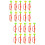 20 Pcs Kids Plastic Trumpet Toy Noise Making Cheering Prop 7
