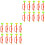 20 Pcs Kids Plastic Trumpet Toy Noise Making Cheering Prop 3