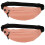 2Pcs Waist Running Belt Bag Fanny Pack Multi-Function Storage Pouch 7