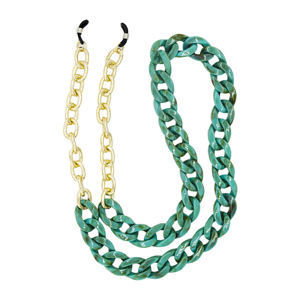 Aboofan 2Pcs Mask Hanging Chain Glasses Lanyard Acrylic Strap Holder