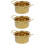 3Pcs Stainless Steel Shabu Pot Multi Function Noodle Soup Milk Pot 10