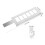 2 Sets Hollow Out Template Large Number Stencil Painting Mold 10