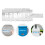 2 Sets Hollow Out Template Large Number Stencil Painting Mold 11
