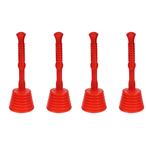 4 Pcs Rubber Toilet Plunger Sink Cleaner Sewer 1