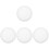4Pcs Round Blank Canvas Panel For Oil Acrylic Painting 2