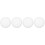 4Pcs Round Blank Canvas Panel For Oil Acrylic Painting 4