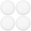 4Pcs Round Blank Canvas Panel For Oil Acrylic Painting 5