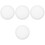 4Pcs Round Blank Canvas Panel For Oil Acrylic Painting 3