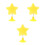 3Pcs Multipurpose Star Shape Decoration For Motorcycle Bike Ski 6