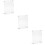 3Pcs Acrylic Transparent Photo Frame Set For 8 Inch A5 Display 9