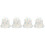 4Pcs Portable Sauna Hats Felt Material Comfortable Bathing Accessories 4