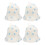 4Pcs Portable Sauna Hats Felt Material Comfortable Bathing Accessories 7