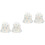 4Pcs Portable Sauna Hats Felt Material Comfortable Bathing Accessories 6