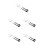 10Pcs Silver Bbq Roasting Forks Long Handle Grill Tools Set 9