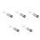 10Pcs Silver Bbq Roasting Forks Long Handle Grill Tools Set 6