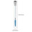 10Pcs Eyelash Extensions Brush Tube Glitter Eyebrow Comb 2