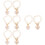 8 Pcs Letter Charms Chain For Water Bottle Hanging Decor 9