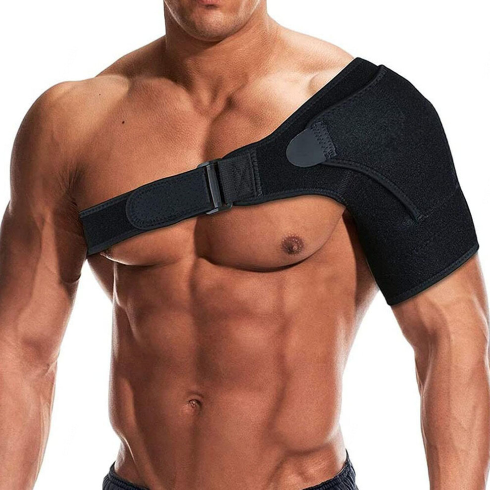 Adjustable Shoulder Stability Brace Neoprene With Pressure Pad For Rotator Cuff Support AC Joint Dislocation Labrum Tear